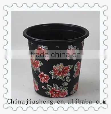 mobile plastic garbage can for family