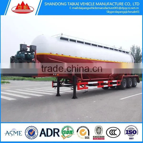 3 Axles Aluminum Fuel Tank Semi Trailer/fuel Tanker Trailer Dimensions photo-3