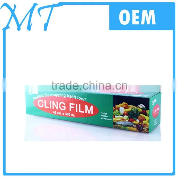 High Quality pe Cling Film for Keep Food and Fruit Fresh Clear Packaging Film Plastic Film photo-3