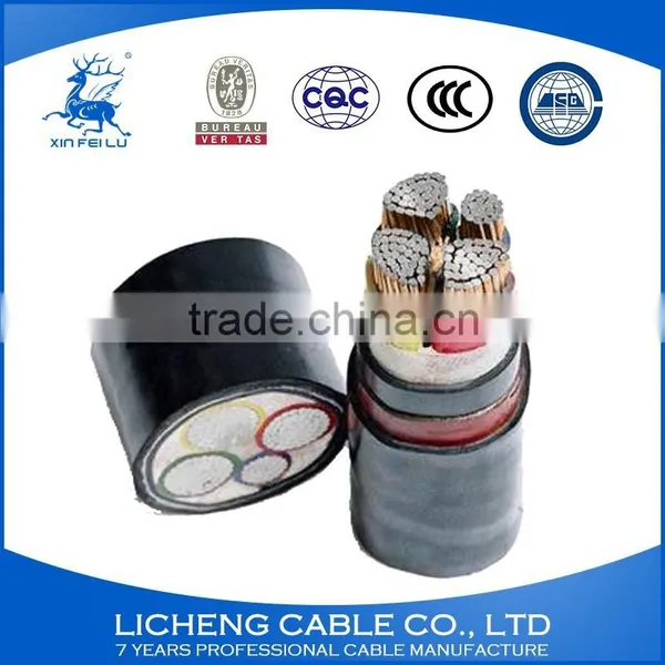 Hot Sale Copper Core PVC Insulated PVC Sheathed Steel Tape Armored Electrical Power Cable photo-2