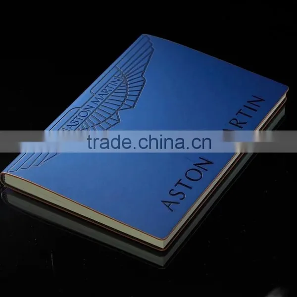 Cutom Made Embossed Business PU Cover Leather Note Book photo-2