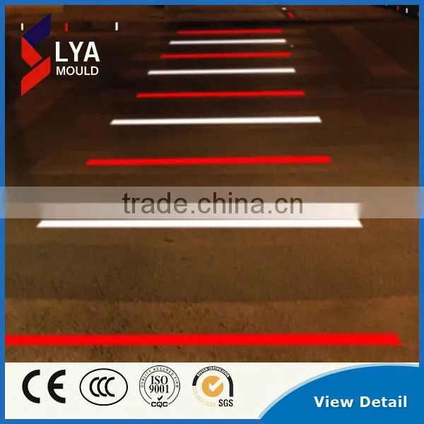 Durable LED Plastic Road Lighted Tile Colorful Tile For Sidewalk Pathway Street LED Light
