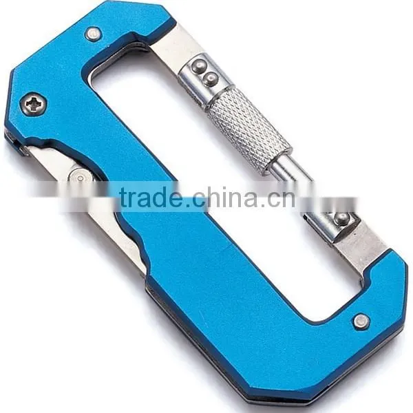 With Bottle Opener Multifunction Aluminum Carabiner Hook photo-6