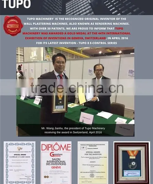 Auto Positioning Technology Wall Plastering and Rendering Machine in Hot Sale photo-5