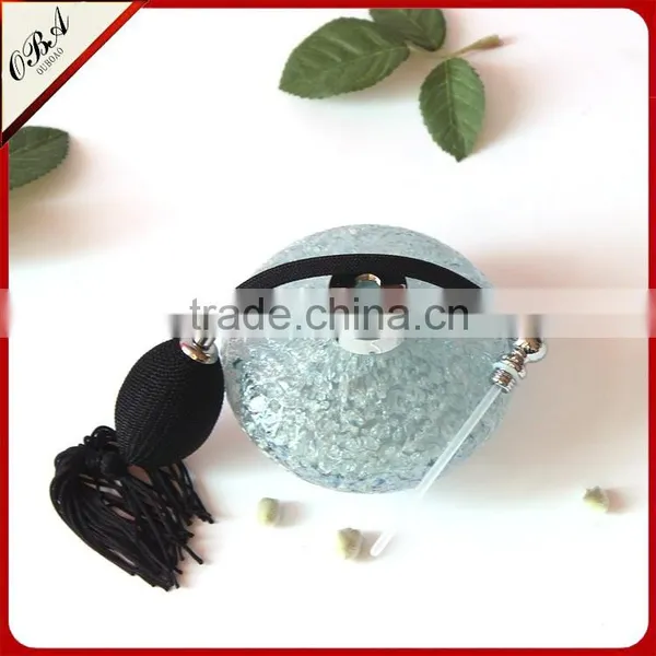 130ml High-grade Unique Design Air Bag Spray Glass Perfume Bottle photo-3