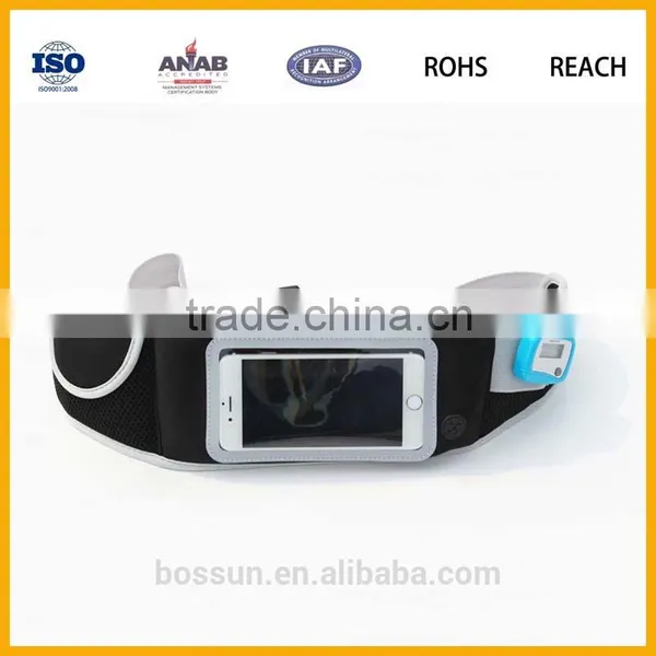 Nylon Bum Bag Fashionable Waist Bag Outdoor Activity Phone Wallet Bag for Men and Women photo-5
