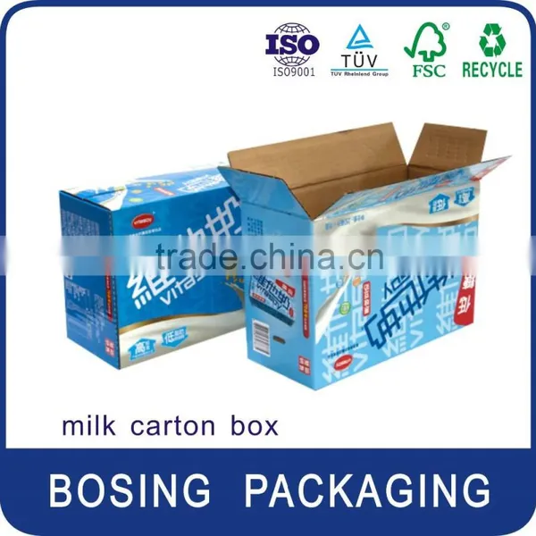 Customized Milk Carton Box be Suitable for 12pcs Bottles photo-4