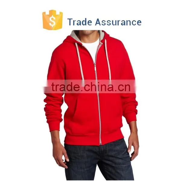 Men's Full Zip Eco Fleece Hoodie Jacket photo-5
