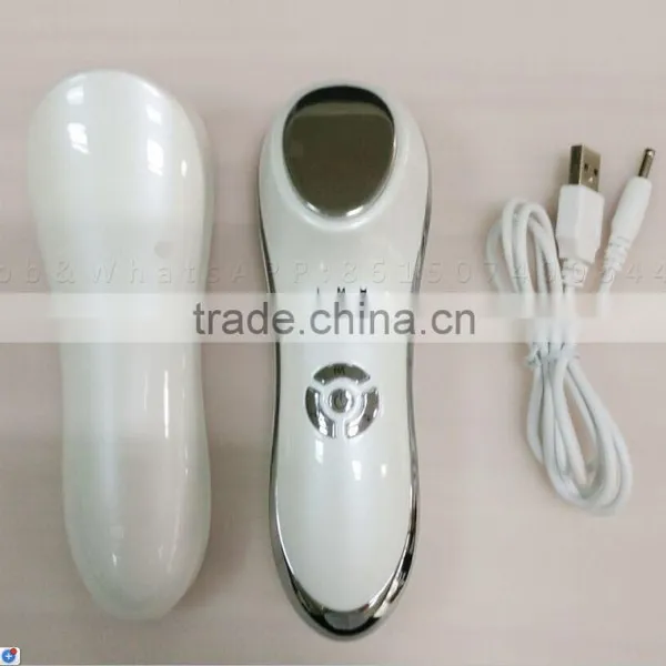 Portable Ultrasonic Ionic Vibration Facial Beauty Device photo-2