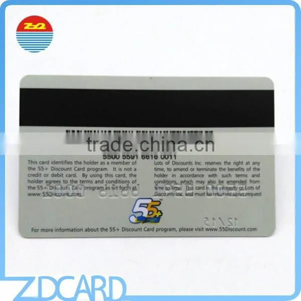 CMYK Printing RFID PVC Gift Card With Magnetic Stripe photo-6