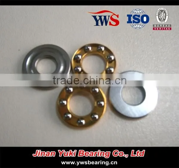 F6-14 F6-14M SF6-14M 6*14*5mm Axial Mini Brass Steel Cage Chrome Stainless Steel Thrust Ball Bearing F6-14 photo-5