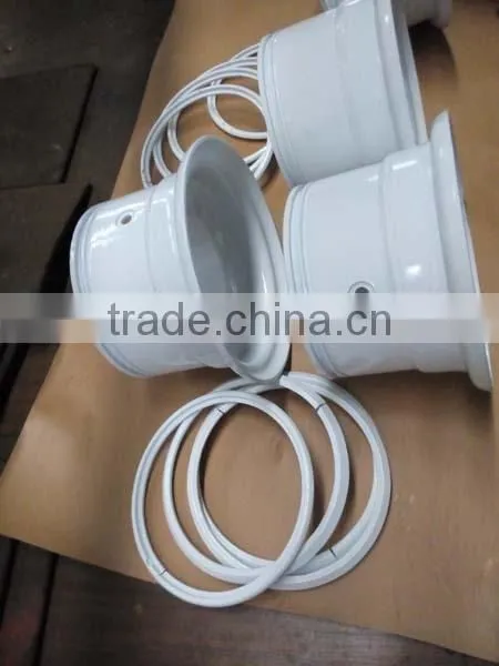 White Otr 3pc Tubelss Rim 8.0-15 photo-5