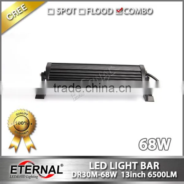 13inch 68W Combo Led Light Bar for 4x4 Racing Off-road Wrangler Rubicon Hummer 4WD Bugggy Equipment Truck Trailer photo-4