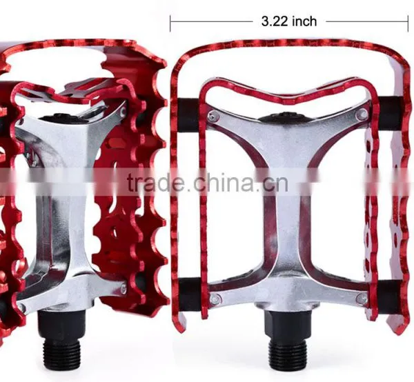 2 Pcs SETSAIL 662 MTB BMX Mountain Pedals Anti-skid Pedals Stainless Steel Ultralight Bicycle Pedals With 2 Bearings Axle photo-6