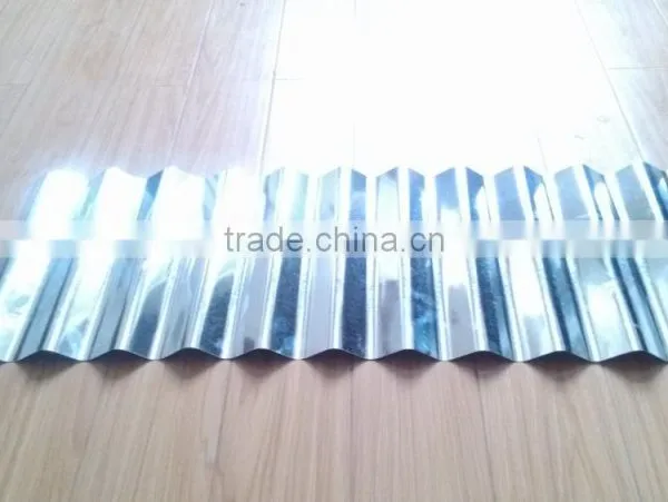 24 Gauge Curve Zinc/aluzinc Corrugated Steel Sheet photo-4
