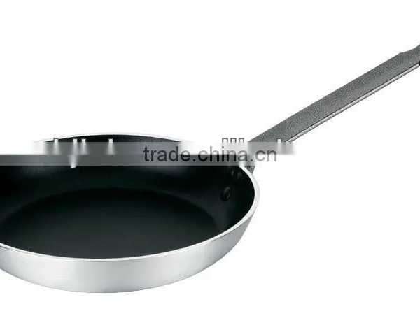 Professional Aluminum Nonstick Frying Pan Cookware With Silicon Handle Sanded Exterior Kitchen Cooking photo-2