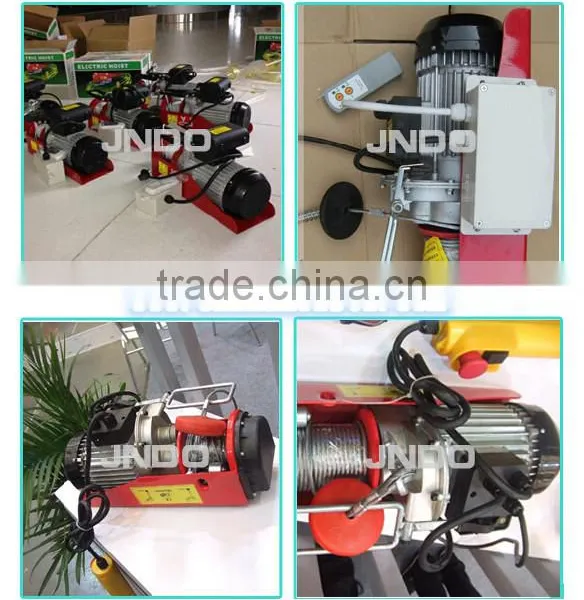 PA Mini Electric Lifting Wire Rope Hoist Winch photo-2