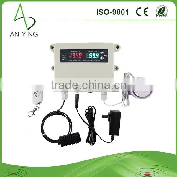 4 Relays GSM Temperature Humidity Sensor, Widely Using Temperature Humidity Controller photo-3