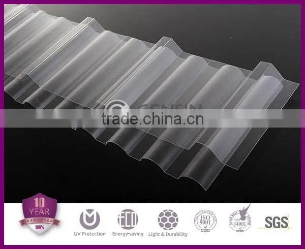 Corrugated Polycarbonate Sheet/corrugated Solid Sheet/corrugeated Roofing Sheet photo-4