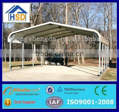 Hot Sale Ready Made Metal Carport Frame Parts photo-2
