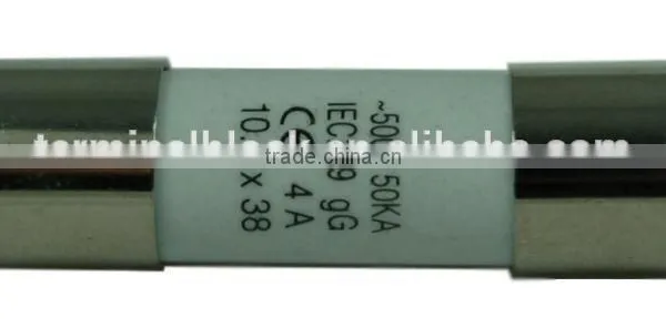 F-1038C-06 China 6A Type 10x38 Porcelain RT18 Ceramic Fuse photo-3