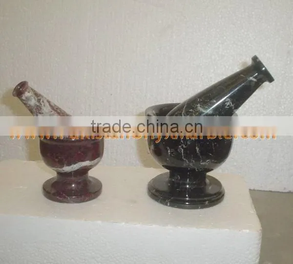 MARBLE MORTAR AND PESTLE HANDICRAFTS photo-5