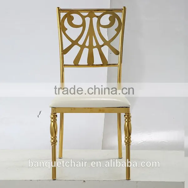 New Morden Metal Stainless Steel Dinner Chair for Sale photo-4