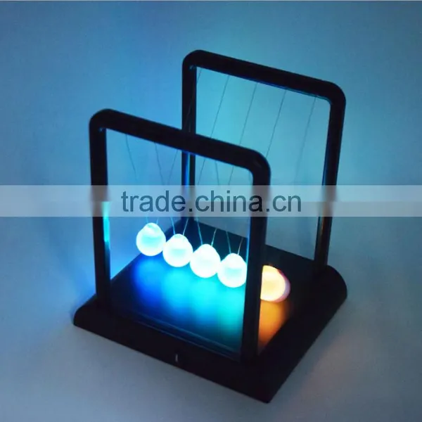 New Arrival Glowing Swing Ball, Newton Pool/ Seven Colors Balance Pool On Table For Decorate photo-4