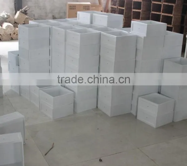 White Three Drawers Wooden Cabinet for Living Room Furnitures photo-6