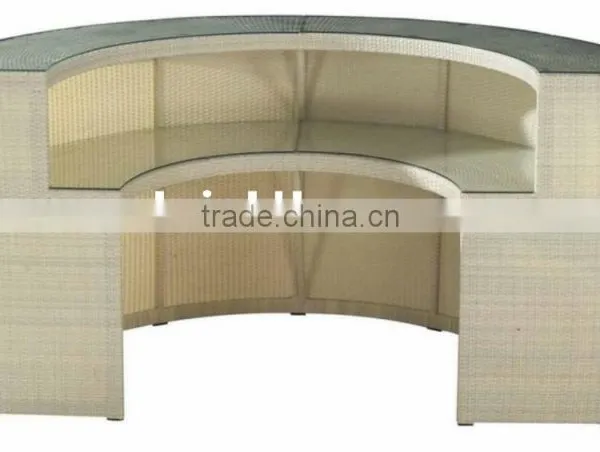 Mini Rattan High Table Bar Funiture Dubai photo-2