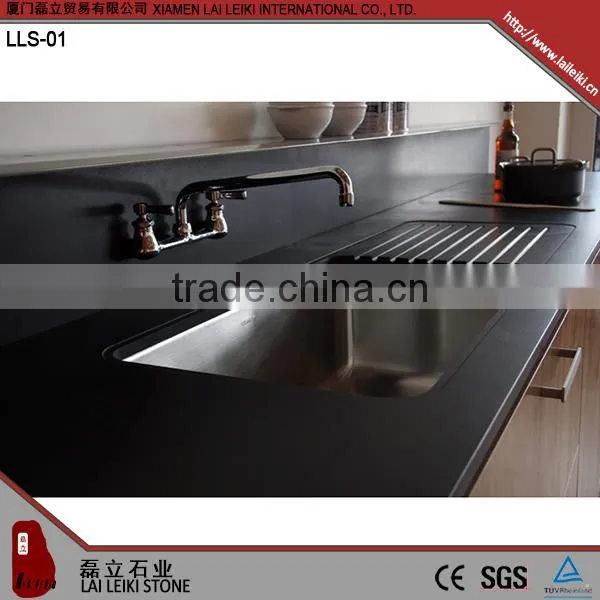Rectangular Shape Indian Black Indian Black Polished Granite Table Tops photo-2