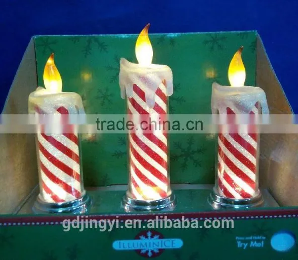 LED Light Acrylic Colorful Candle Table Decoration for 2015 photo-4