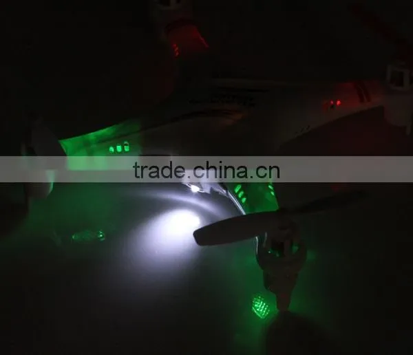 Skytech M62R 2.4G 4CH Flashing Night Light Remote Control RC Quadcopter With Camera photo-6