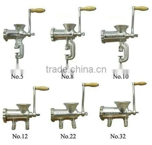 hot selling hand operated meat mincer