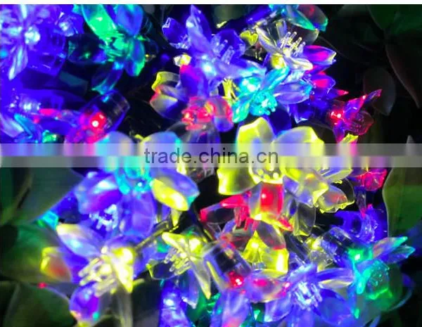 Suzhou 50LED Outdoor Waterproof Solar Flower Shape Decoration Lamp LS Eplus