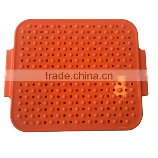 Advanced Kitchen Tools Silicone Non Stick Fat Reducing Mat Microwave Biscuit Baking Tray photo-3