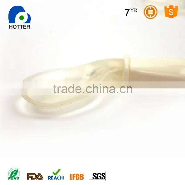 2017 Eco-friendly Heat Resistant Silicone Baby Spoon photo-5