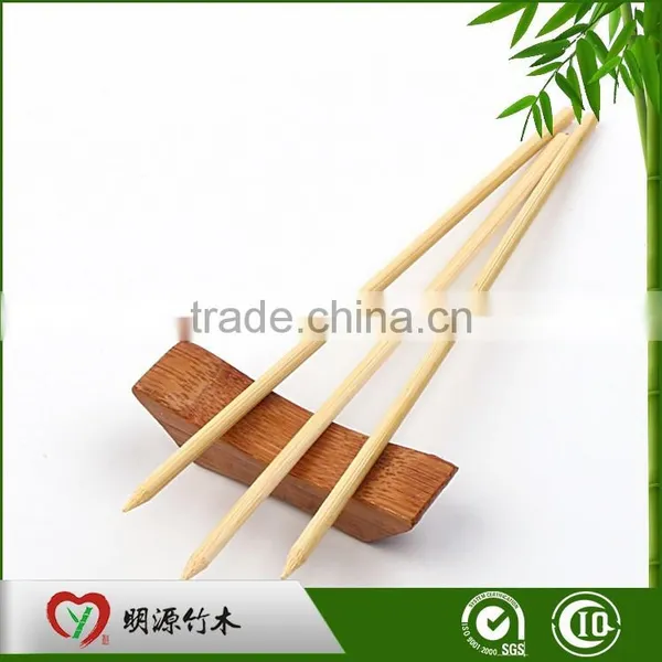 Bamboo Bbq Round Skewer With Hot Stamp Logo photo-3