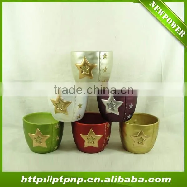 Colorful Home Decorative Garden Ceramic Flower Pot photo-4