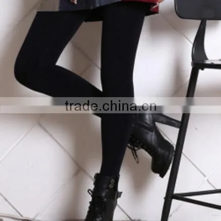 Spring Elastic Tight Cotton Women Trousers/No Pilling Trousers photo-3