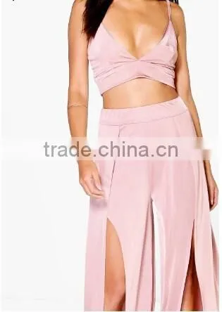 2017 New Arrival Sex Top and Panty Summer Two Piece Product photo-5