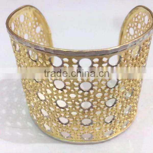 Fashion Bracelet Indian Design, Hand Enamelled Cuff Bracelet photo-3