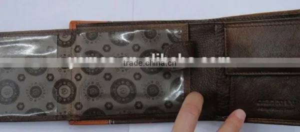 Fashion Men Cowhide Skin Real Leather Purse for Men photo-5