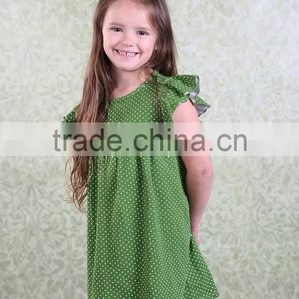 Dress Set of Sleeveless Solid Color Dress With Ruffle Pant Kids Clothing photo-6