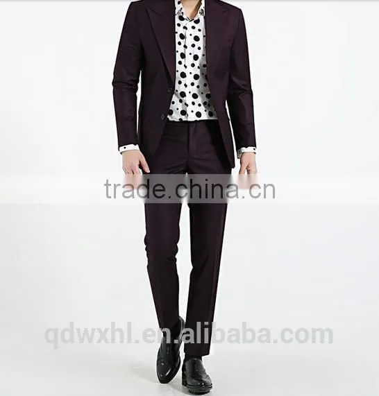 2017 High Quality Latest Design Bespoke Men Wedding Suits for Groom photo-2