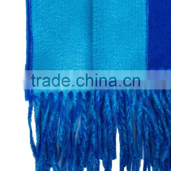 Latest Tassel Pure Mongolian Cashmere Scarf 100% Cashmere Scarf For Women photo-5
