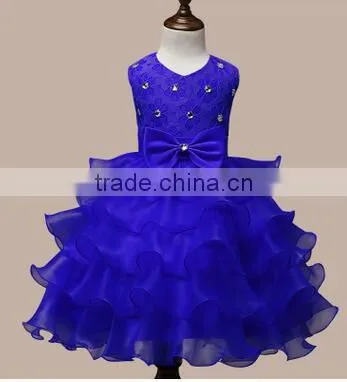 2014 New Children Clothing Polka Dot Summer Dress Vintage Baby Girls Dresses Black/White 3-10 Years 19859 photo-5
