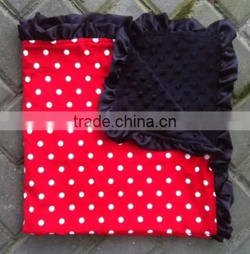 Wholesale Baby Minky Blanket Knitting Baby Minky Blanket Baby Cotton Blanket Minky Dot Baby Blankets Baby Muslin Blanket Swaddle photo-3