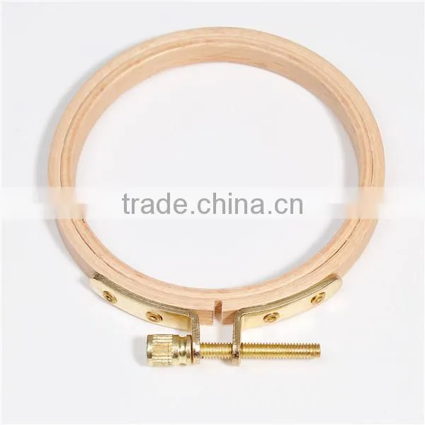 High Quality Manual Embroidery Cross Stitch Needlework Wooden Embroidery Hoop photo-2