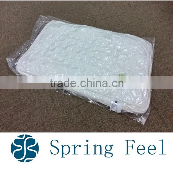 Top Grade 100% Cotton Shell Fabric Pocket Spring Coil Pillow photo-4